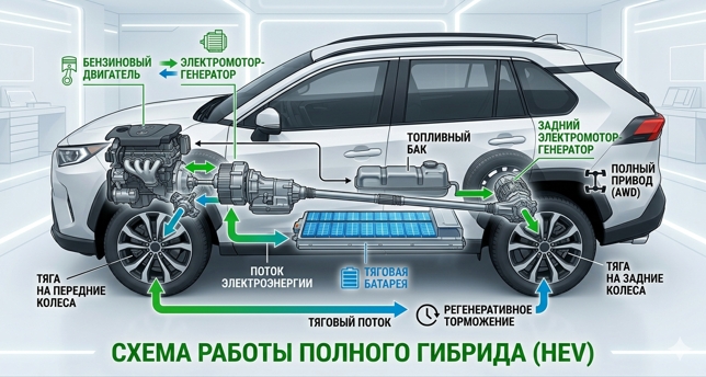 электрокар или гибрид