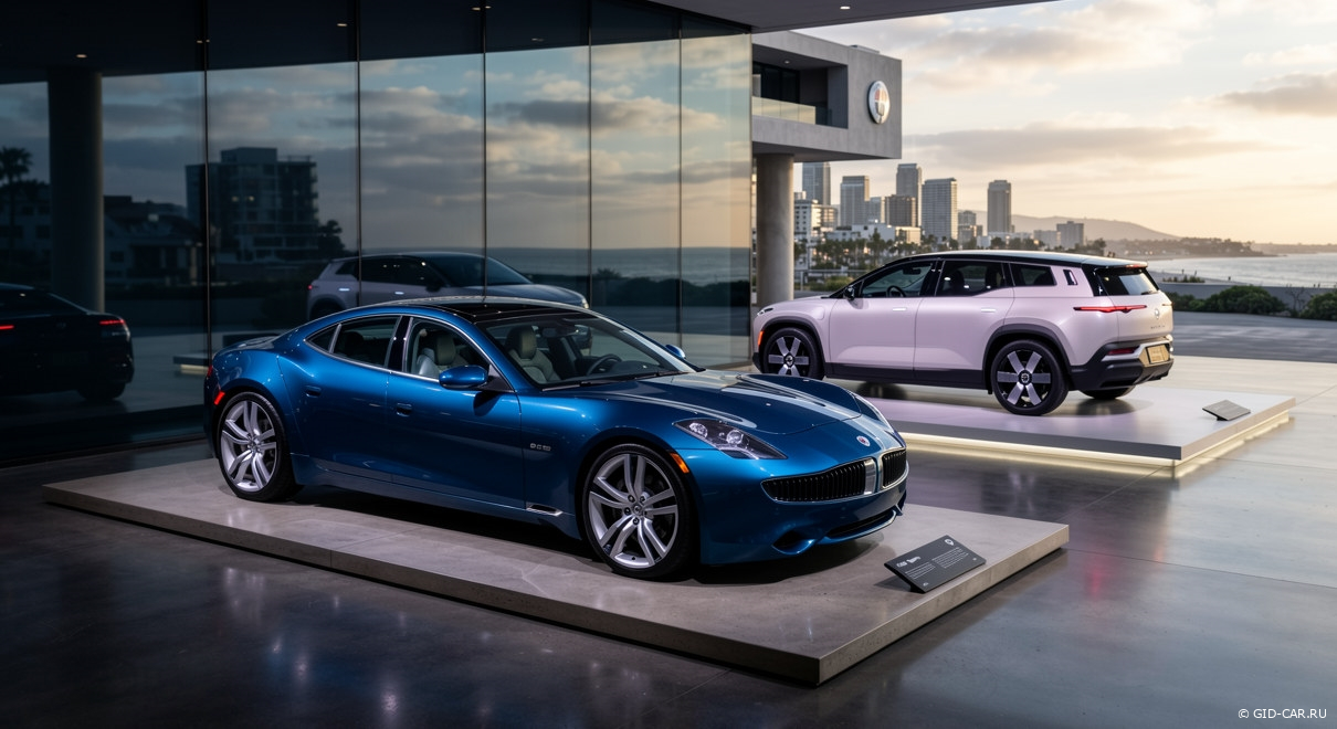 fisker автомобиль