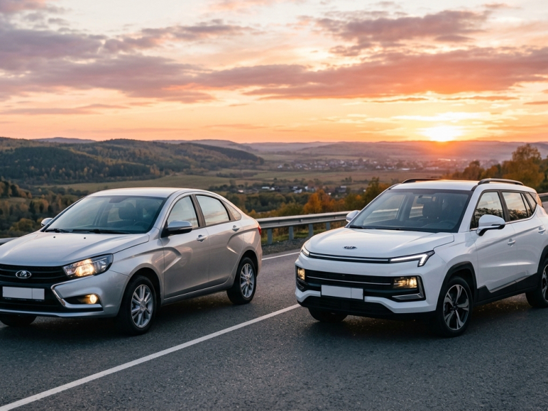 Lada Vesta против Москвича 3: дуэль на руинах автомобильного рынка
